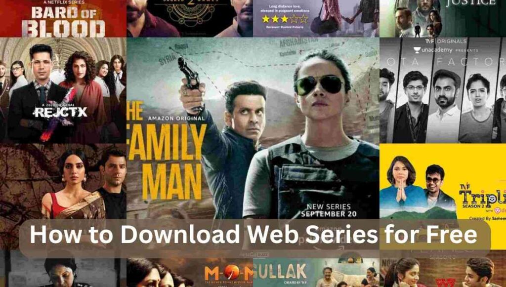 how to download web series for free